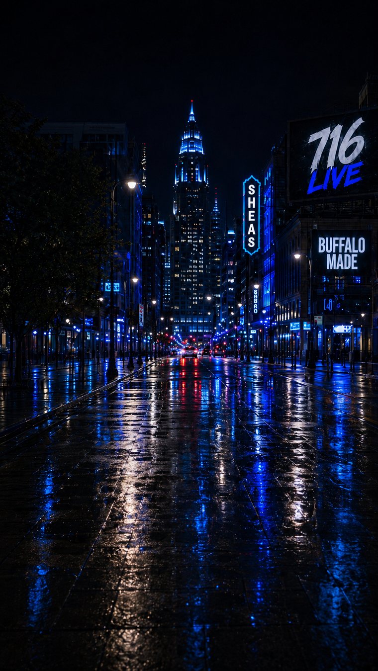 Virtual Buffalo city background